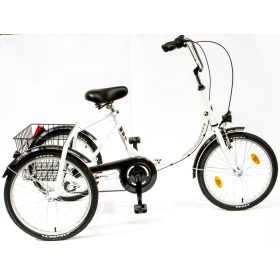 Csepel CAMPING 3 KEREKÜ ACÉL N3 FEHÉR