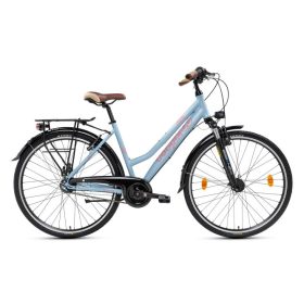   Csepel SPRING 200 NŐI 28/17" AGYD N7 21 SZÜRKÉSKÉK YS8962