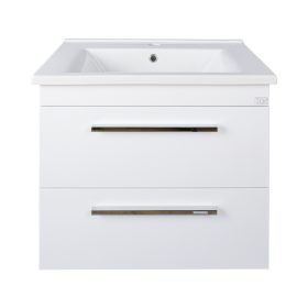   TMP VIVA 55 fali fürdőszobabútor - Sanovit ATRIA 9055 porcelán mosdóval - 55x45,5 cm