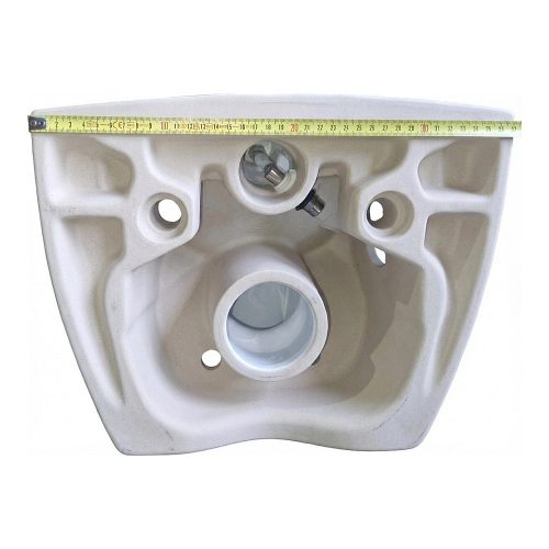 CeraStyle CITY fali WC - BEÉPÍTETT bidé funkcióval - rimless - perem nélküli