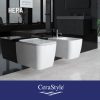 CeraStyle HERA fali WC - rimless - perem nélküli - rejtett szerelésű - 52 cm