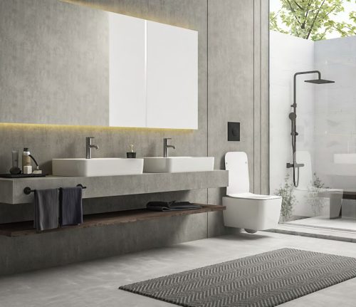 CeraStyle HERA fali WC - rimless - perem nélküli - rejtett szerelésű - 52 cm