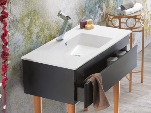 CeraStyle IBIZA - porcelán mosdókagyló - 121 x 51 cm