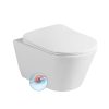 Sanovit AVVA fali WC - rimless - perem nélküli - rejtett szerelésű - 53 cm