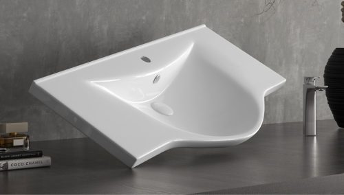 Sanovit ALBATROS - porcelán mosdókagyló - 100 x 46,5 cm