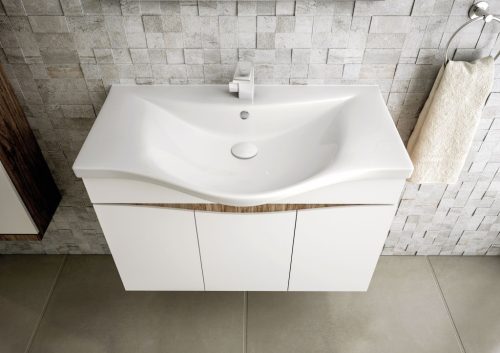 Sanovit ALBATROS - porcelán mosdókagyló - 100 x 46,5 cm