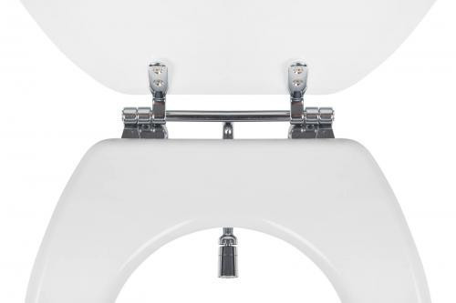 CR BIDÉS WC ülőke - hideg / melegvizes csapteleppel - Duroplast - 44 x 37 cm