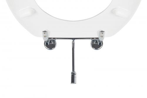 CR BIDÉS WC ülőke - hideg / melegvizes csapteleppel - Duroplast - 44 x 37 cm