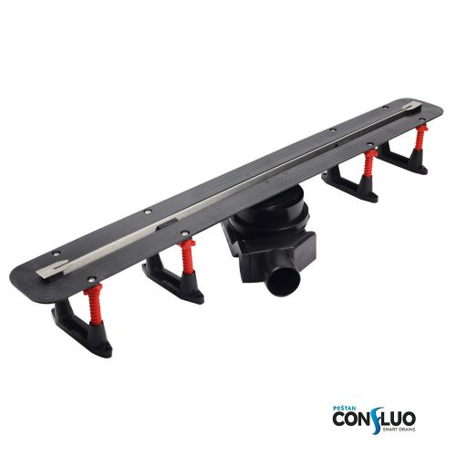 Pestan zuhanyfolyóka Confluo Slim Line 115 cm