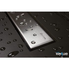   Pestan zuhanyfolyóka Confluo Frameless Line - keret nélküli - 65 cm