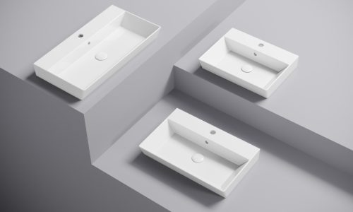 Sanovit ORION - porcelán mosdókagyló - 70 x 38,5 cm