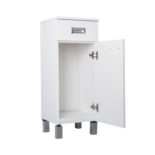 Viva SZQUARE fürdőszobai ÁLLÓSZEKRÉNY 85 alacsony POLCOS - JOBBOS - 35 x 33 x 85 cm