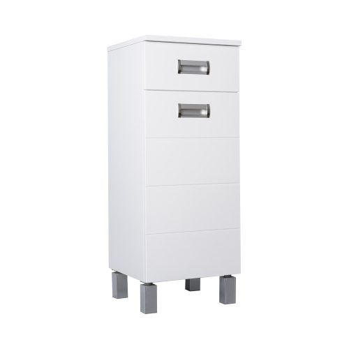 Viva SZQUARE fürdőszobai ÁLLÓSZEKRÉNY 85 alacsony - SZENNYESTARTÓS - 35 x 33 x 85 cm