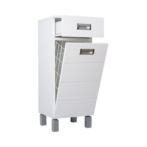 Viva SZQUARE fürdőszobai ÁLLÓSZEKRÉNY 85 alacsony - SZENNYESTARTÓS - 35 x 33 x 85 cm