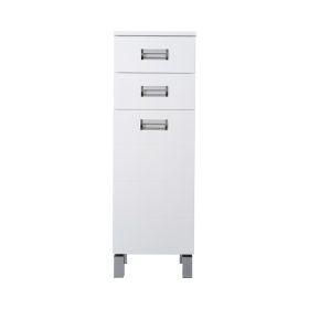   Viva SZQUARE fürdőszobai ÁLLÓSZEKRÉNY 100 középmagas - SZENNYESTARTÓS - 33 x 33 x 100 cm