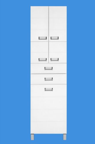 Viva SZQUARE fürdőszobai ÁLLÓSZEKRÉNY 192 magas - SZENNYESTARTÓS - 50 x 35 x 192 cm