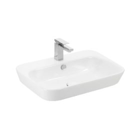   Sanovit - 3065 collections - PULTRA ültethető - Top Counter - porcelán mosdó -  - 65 x 45 cm