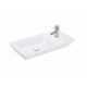 Sanovit - PULTRA ültethető - Top Counter- porcelán mosdó - bal vagy jobb csaplyukas -  - 70 x 35 cm