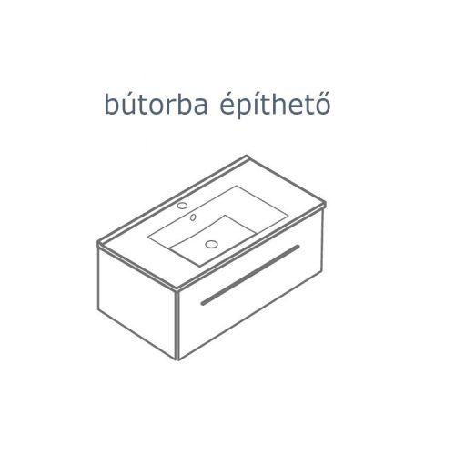 Sanovit ISIK - porcelán mosdókagyló - 100 x 44 cm