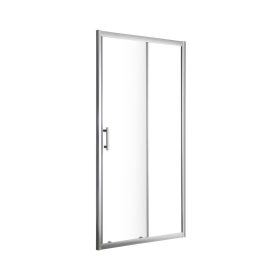   Viva AQUA Max KAYRA Zuhany tolóajtó - 6 mm víztiszta vízlepergető üveg - 130 x 200 cm