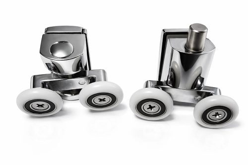 Viva AQUA Max KAYRA Zuhany tolóajtó - 6 mm víztiszta vízlepergető üveg - 100 x 200 cm