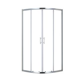   Viva AQUA Max Zuhanykabin ÍVES - 6 mm víztiszta vízlepergető üveg - 80 x 80 x 190 cm