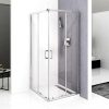Viva AQUA Max Zuhanykabin SZÖGLETES - 6 mm víztiszta vízlepergető üveg - 80 x 80 x 190 cm