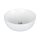 Eros RAISE - PULTRA ültethető - Top Counter - porcelán mosdó - MATT FEHÉR - O - Ø 41 cm