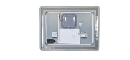 Viva AURA fürdőszoba tükör - érintőkapcsolós - páramenetesítős - órával - LED - FEKVŐ - 100 x 70 cm