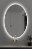 Viva AURA PINO 60 fürdőszoba tükör - érintésmentes - AMBIENT LED - ELIPSZIS -ÁLLÓ - 60x80 cm