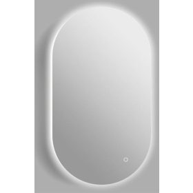   Viva AURA PINO 50 fürdőszoba tükör - érintésmentes - AMBIENT LED - OVÁLIS - ÁLLÓ - 50x90 cm