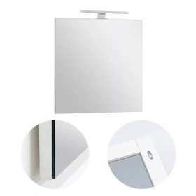   Viva AURA FIONA fürdőszoba tükör - LED 4,5 w-os 30cm-es világítással - ÁLLÓ - 60 x 80 cm