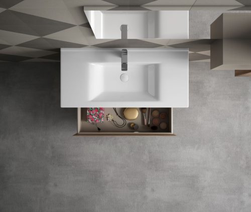 Sanovit ATRIA - porcelán mosdókagyló - 65 x 45,5 cm