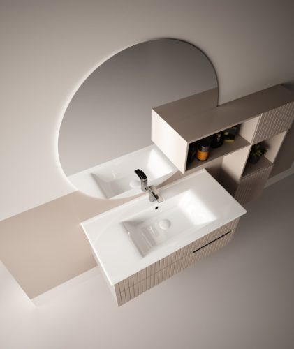 Sanovit ATRIA - porcelán mosdókagyló - 85 x 45,5 cm