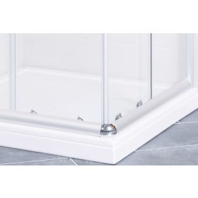   Favorit STEP zuhanytálca szögletes - szaniter akril - 90 x 90 cm