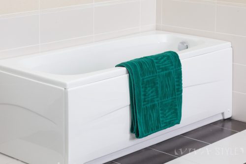 Favorit LUCIA szaniter akril kád - előlappal - oldallappal - állvánnyal - 170 x 75 cm