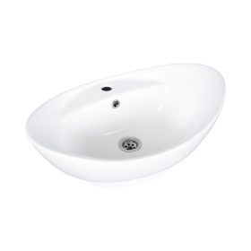   Eros GONDOLA - PULTRA ültethető - Top Counter - porcelán mosdó - 59 x 39 x 21 cm