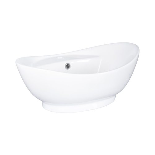 Eros GONDOLA - PULTRA ültethető - Top Counter - porcelán mosdó - 59 x 39 x 21 cm