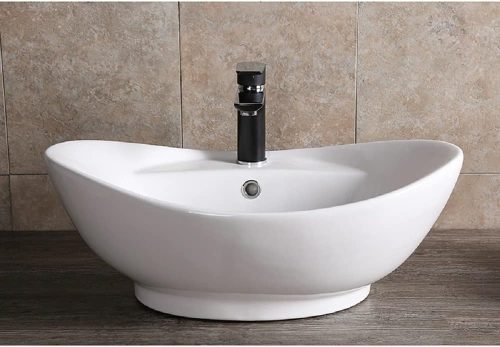 Eros GONDOLA - PULTRA ültethető - Top Counter - porcelán mosdó - 59 x 39 x 21 cm