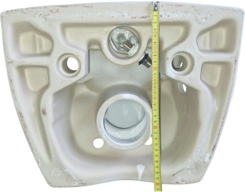 CeraStyle CITY fali WC - MATT FEHÉR- BEÉPÍTETT bidé funkcióval -rimless -perem nélküli