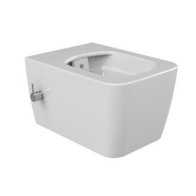   CeraStyle HERA fali WC - MATT FEHÉR - BEÉPÍTETT bidé funkcióval - perem nélküli