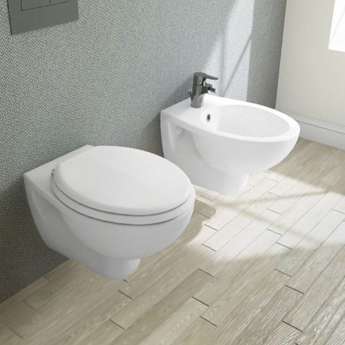 CeraStyle LILA fali WC - perem nélküli - VORTEX örvényöblítéssel