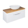 CeraStyle ZERO - PULTRA ültethető - Top Counter - porcelán mosdó - O - Ø 46 cm