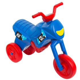 Koliken műanyag kismotor M kék-piros