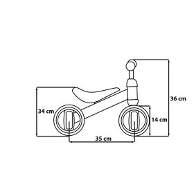 Műanyag 4 kerekű kismotor Mancs őrjárat fiú - Disney
