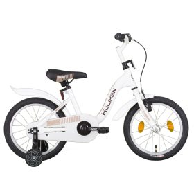 Koliken Lindo 16 kerékpár fehér-latte, kontrás