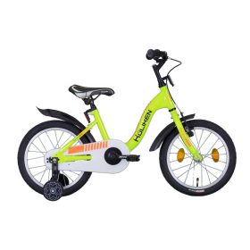 Koliken Lindo 16 kerékpár zöld-narancs, kontrás