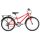 20 Koliken Touring alu. kerékpár piros