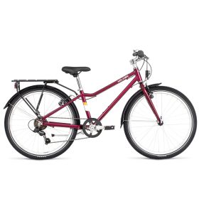 24 Koliken Touring alu. kerékpár bíbor