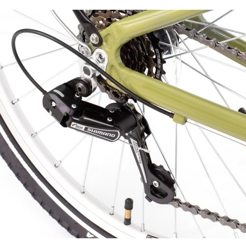 24 Koliken Touring alu. kerékpár rezedazöld